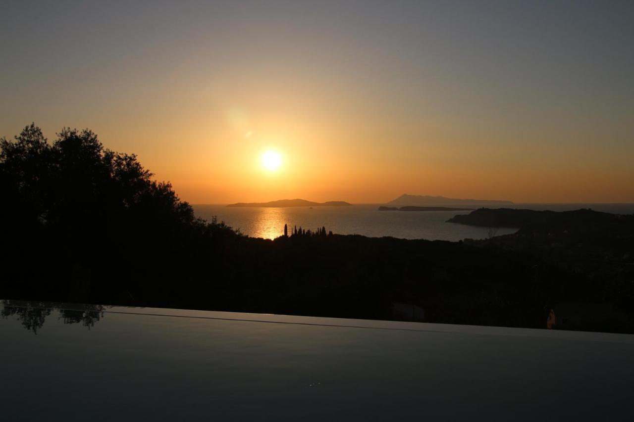 Sunset Sea View Villa 9 Afión Kültér fotó