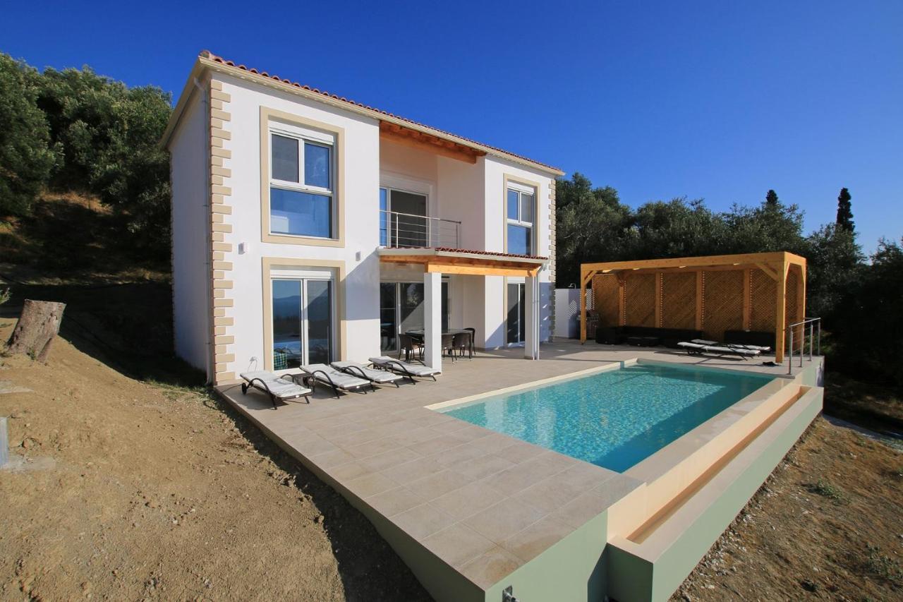 Sunset Sea View Villa 9 Afión Kültér fotó